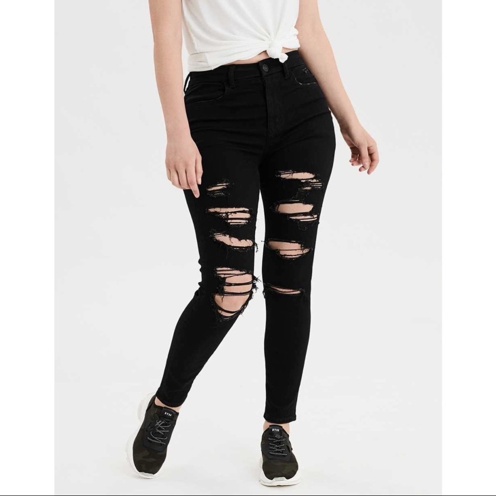 American Eagle Outfitters Next Level Curvy High Waisted Jegging Jeans